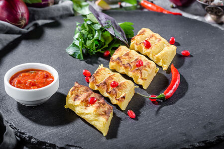 Люля-кебаб из картофеля