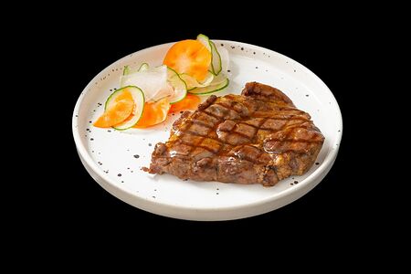 Стейк из cвинoй шеи