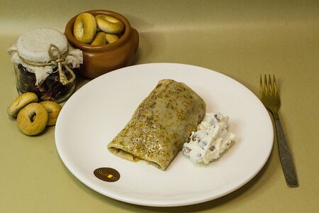 Блин с творогом