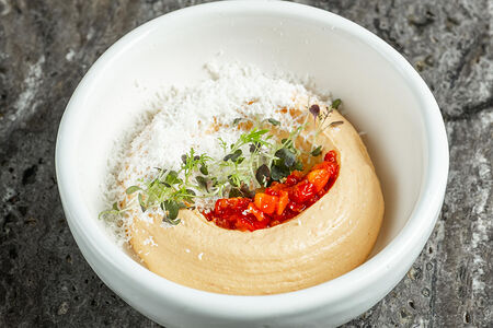 Печеный перец, фета