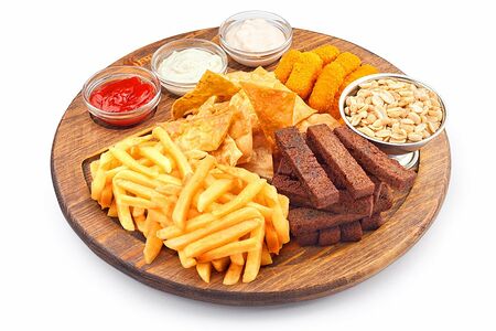Ассорти из горячих закусок на компанию