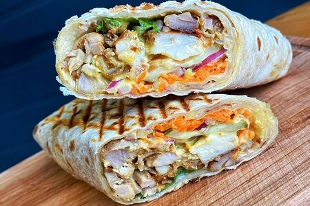 Шаверма Карри с курицей