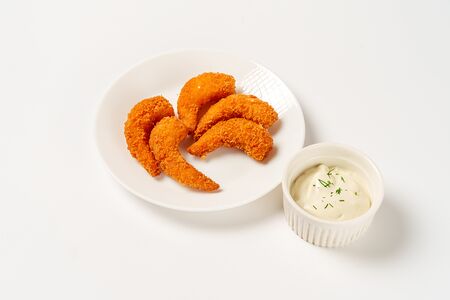 Креветки в панировке