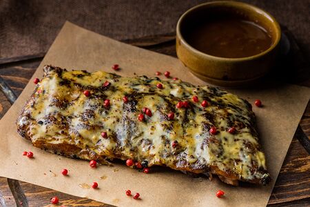 Ребрышки медово-горчичные