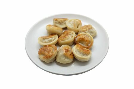 Пельмени обжаренные