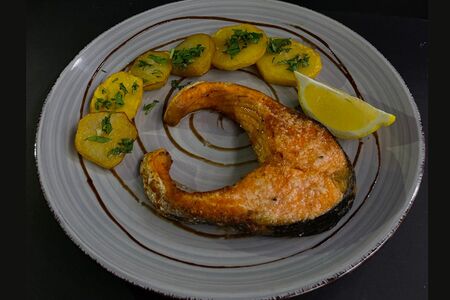 Лосось на гриле