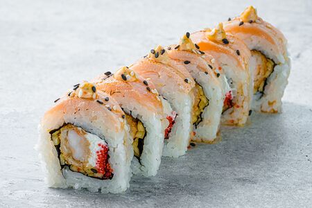 Пинк с лососем