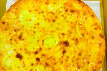 Осетинский пирог с сыром и шпинатом