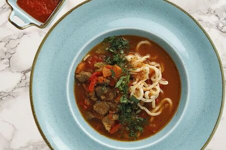 Лагман из говядины