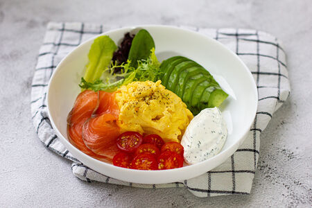 Кето завтрак