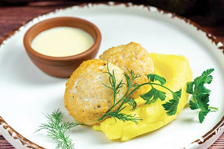 Котлетки из куриного филе