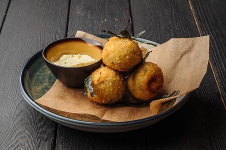 Картофельно-сырные шарики