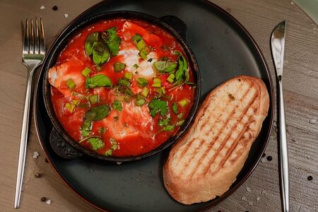 Шакшука с сыром Фета 