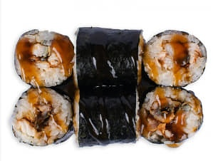 Маки с угрём