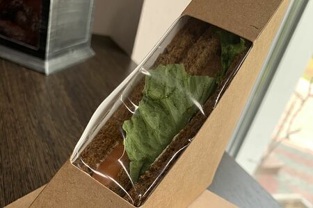 Сэндвич с сёмгой