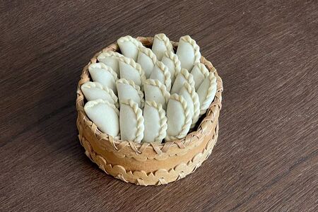 Вареники с грибами