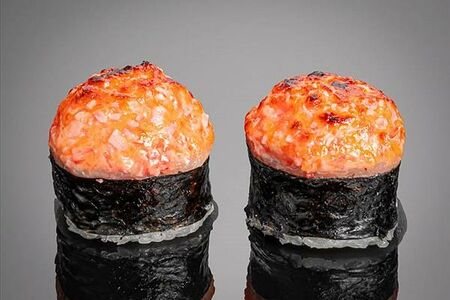 Запеченный Краб Чиз с креветками