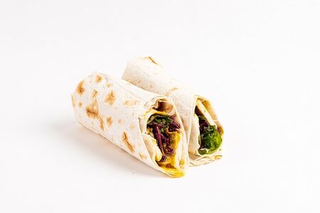 Сэндвич-ролл с курой и соусом манго-карри