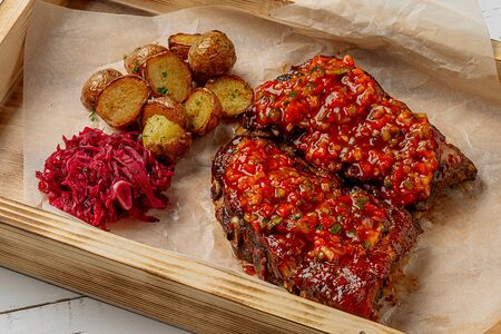 Свиные ребрышки Mexican style 