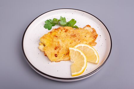 Филе жареной трески