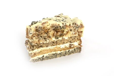 Целый торт с белым шоколадом и маком 2 кг