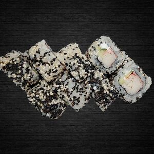 Калифорния в кунжуте с крабом