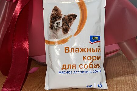 Жидкий корм Aro для собак Мясное ассорти
