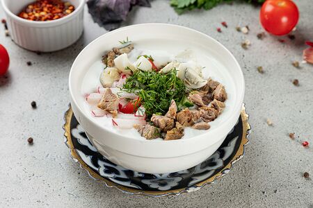 Окрошка мясная