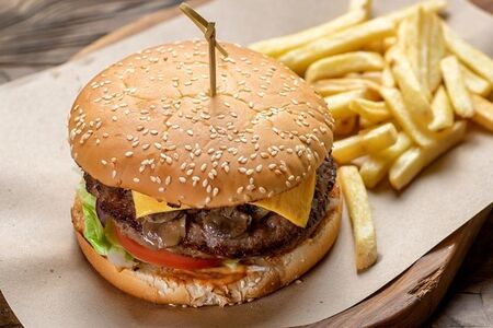 Чили бургер острый