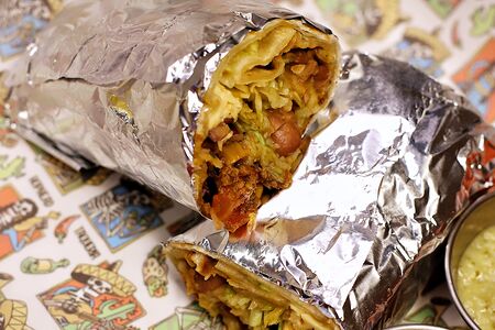 Буррито Аль Пастор с ананасом