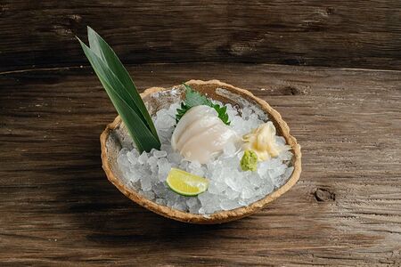 Сашими Гребешок