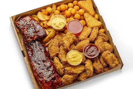 Большой набор с ребрами 