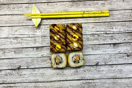 Жареный ролл Такагава