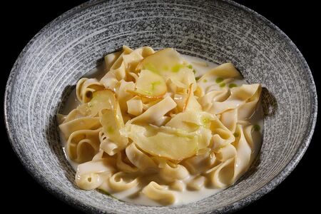 Феттуччине четыре сыра