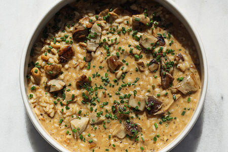 Ризотто с белыми грибами