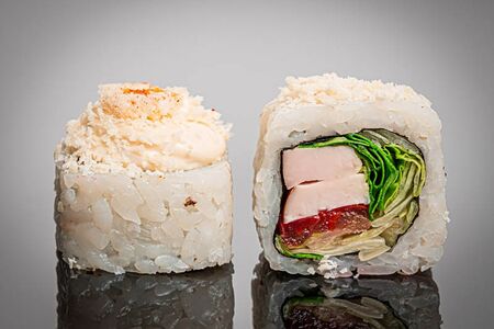 Ролл Цезарь с курицей