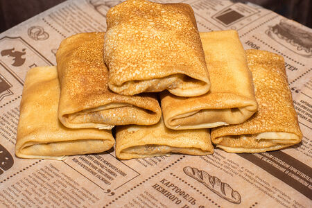 Блины с яблоком и корицей (замороженные)