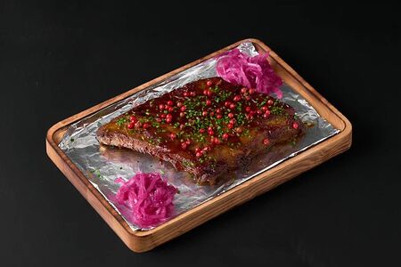 Свиные ребра под соусом BBQ