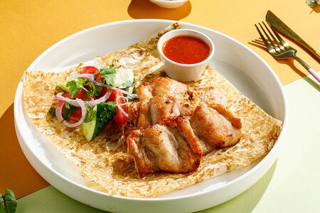 Шашлык из куриного бедра 