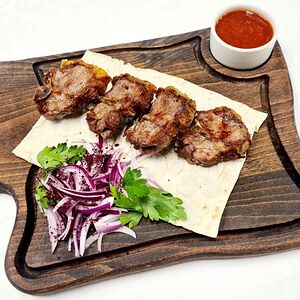 Шашлык из бараньей спинки