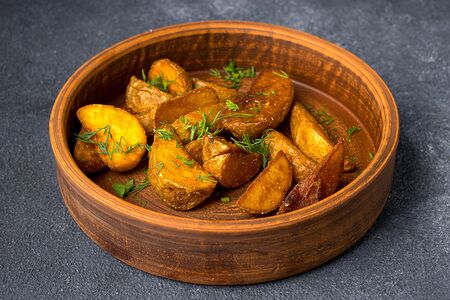 Картофель по-деревенски 