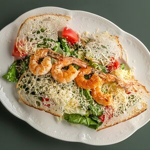 Цезарь с креветками