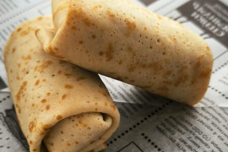 Блинчики с творогом