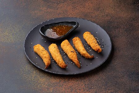 Хрустящие креветки