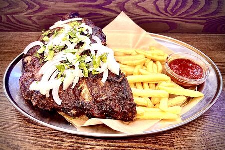 Шашлык из свиных ребер