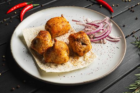 Шашлык из куриной грудки 