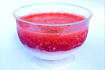 Панна Котта клубничная