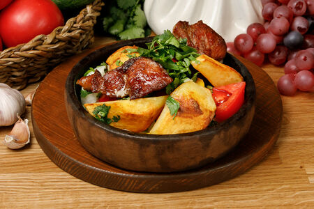 Оджахури из cвинoй вырезки