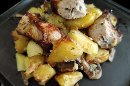 Жаркое со свининой