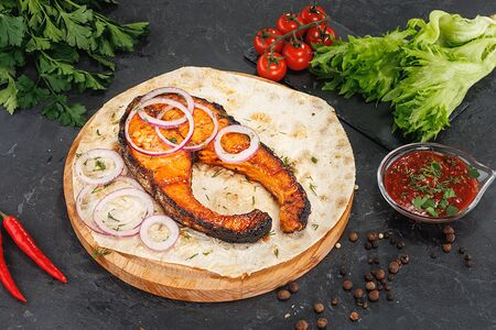 Шашлык из семги